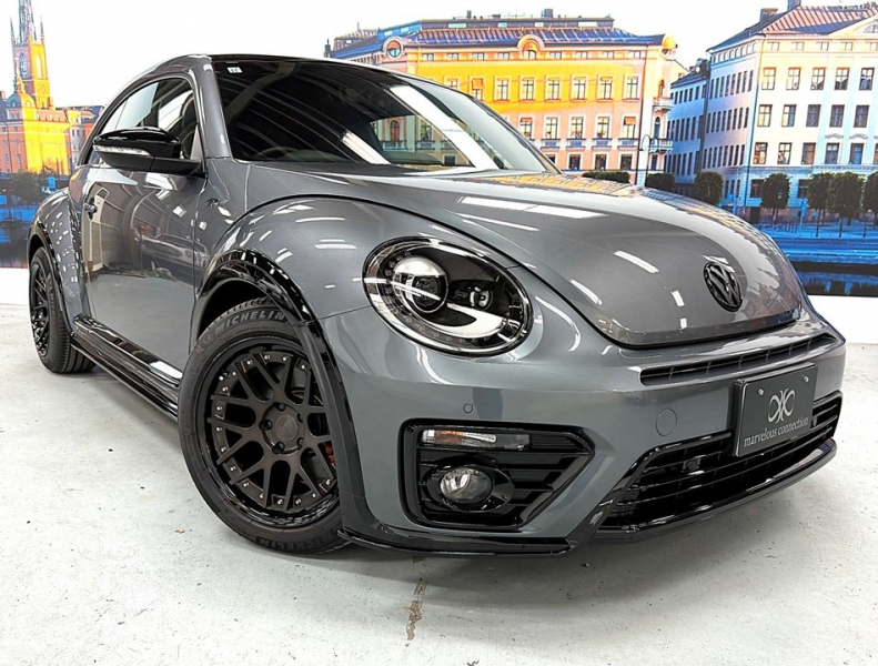 フォルクスワーゲン ザ・ビートル 2.0Rライン マイスター　黒革/エアサス/シートヒーター/禁煙 中古車