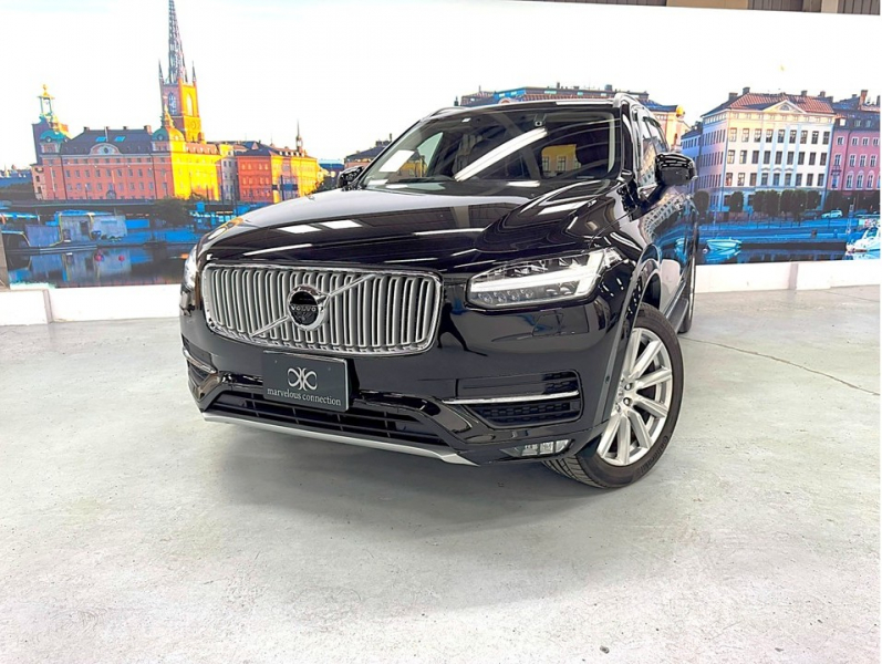 ボルボ XC90 T6 AWD インスクリプション 4WD 運転支援/SR/黒革/ACC/HUD/エアサス/禁煙車 中古車