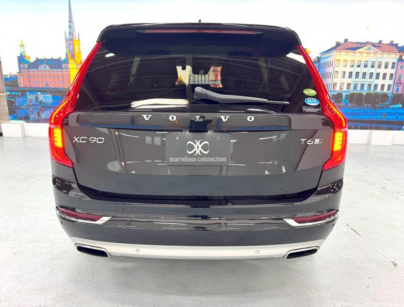 ボルボ XC90 T6 AWD インスクリプション 4WD 運転支援/SR/黒革/ACC/HUD/エアサス/禁煙車 中古車