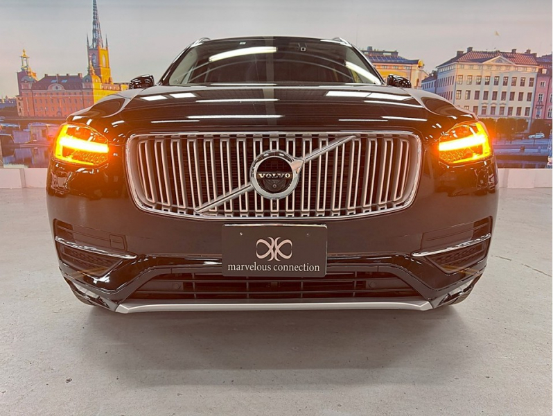 ボルボ XC90 T6 AWD インスクリプション 4WD 運転支援/SR/黒革/ACC/HUD/エアサス/禁煙車 中古車