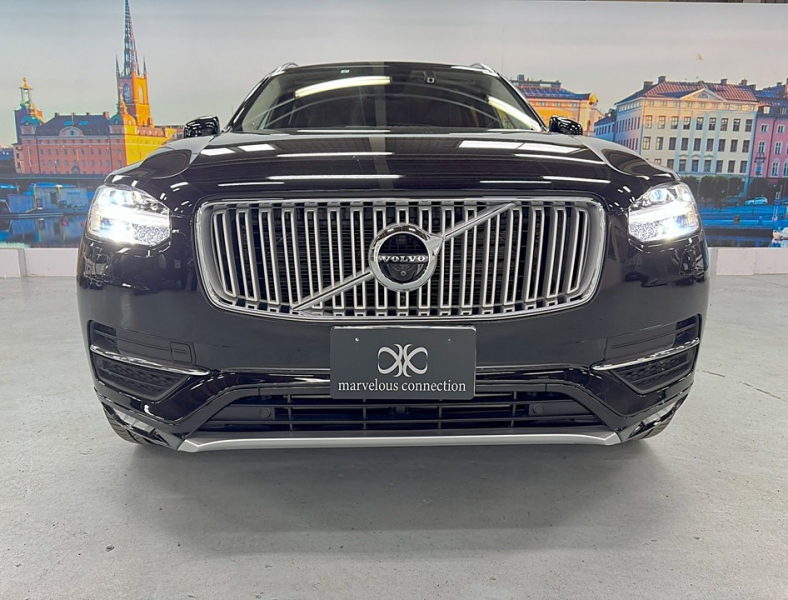 ボルボ XC90 T6 AWD インスクリプション 4WD 運転支援/SR/黒革/ACC/HUD/エアサス/禁煙車 中古車