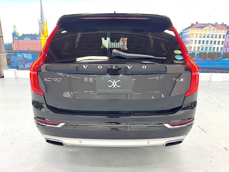 ボルボ XC90 T6 AWD インスクリプション 4WD 運転支援/SR/黒革/ACC/HUD/エアサス/禁煙車 中古車