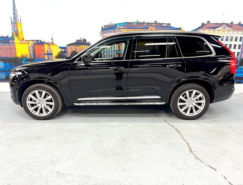 ボルボ XC90 T6 AWD インスクリプション 4WD 運転支援/SR/黒革/ACC/HUD/エアサス/禁煙車 中古車