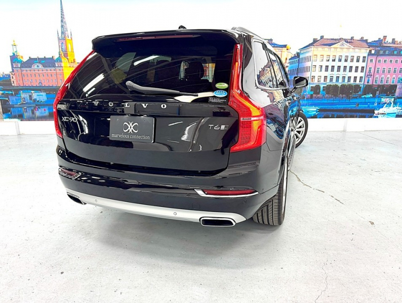 ボルボ XC90 T6 AWD インスクリプション 4WD 運転支援/SR/黒革/ACC/HUD/エアサス/禁煙車 中古車