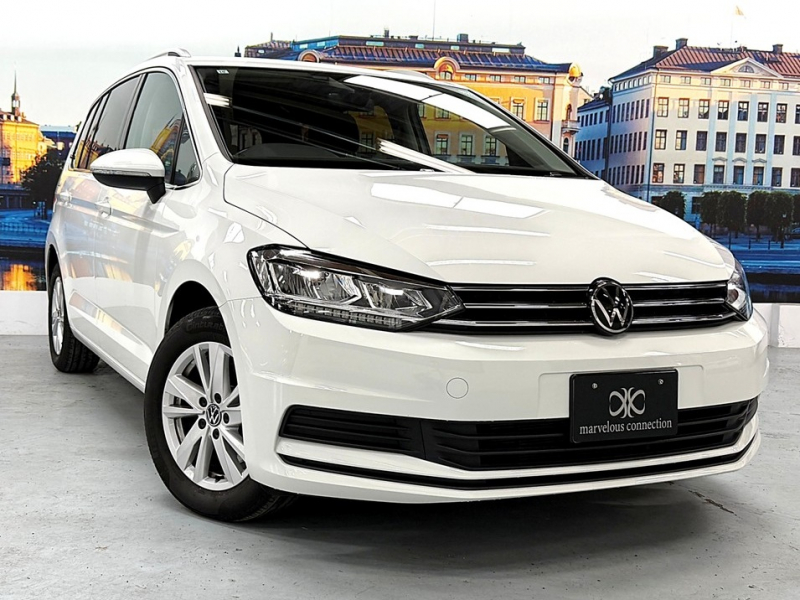 フォルクスワーゲン ゴルフトゥーラン TSIコンフォートライン　LED/ACC/純正ナビ/ETC/バックカメラ/クルコン/ワンオーナー 中古車