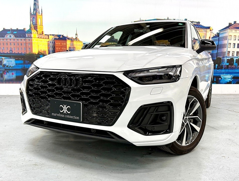 アウディ Q5 スポーツバック40TDIクワトロSライン 4WD　1オーナー/ブラックPKG/オプション19AW/ACC/レーンアシスト 中古車