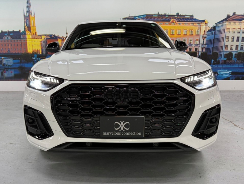 アウディ Q5 スポーツバック40TDIクワトロSライン 4WD　1オーナー/ブラックPKG/オプション19AW/ACC/レーンアシスト 中古車