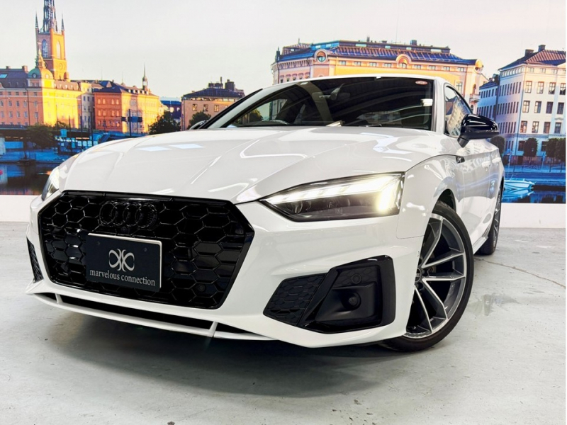 アウディ A5 スポーツバック ブラックスタイルプラス 限定車/ワンオーナー/マトリクスLED/ETC 純正AW/ワイヤレスチャージング 中古車