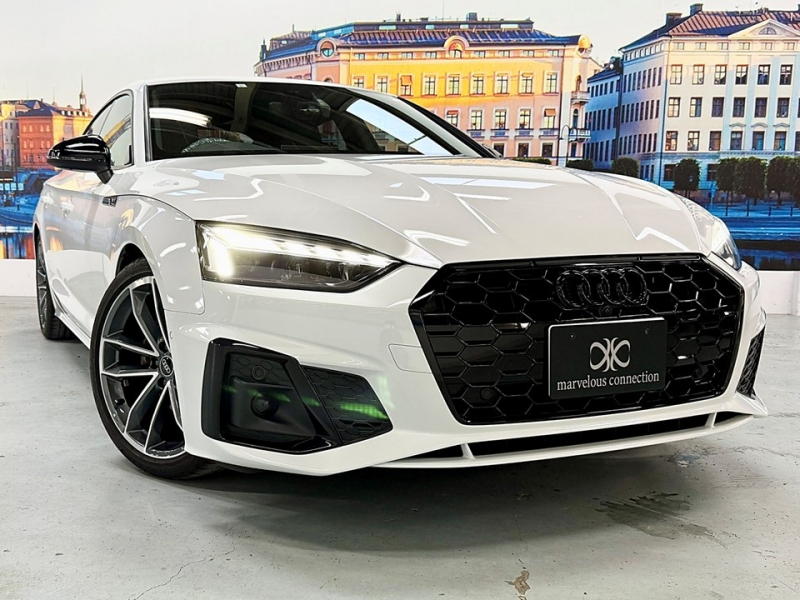 アウディ A5 スポーツバック ブラックスタイルプラス 限定車/ワンオーナー/マトリクスLED/ETC 純正AW/ワイヤレスチャージング 中古車