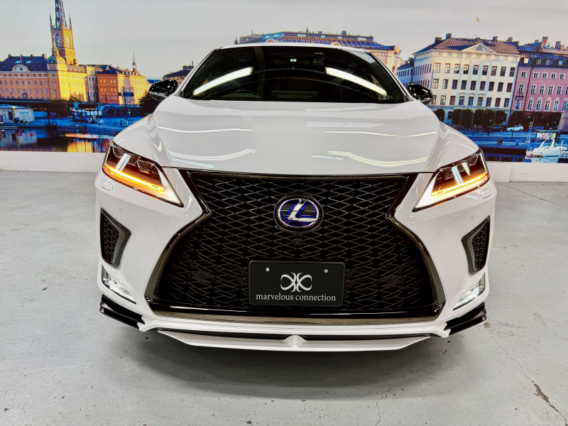 レクサス(US) RX 450h Fスポーツ 4WD　SR/マクレビ/本革/3眼LED/HUD/後期型/禁煙車/スポーツマフラー 中古車