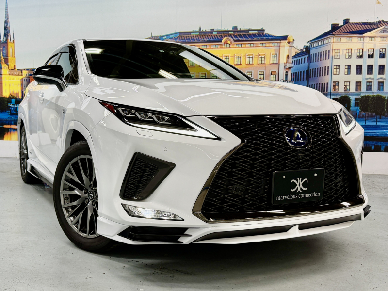 レクサス(US) RX 450h Fスポーツ 4WD　SR/マクレビ/本革/3眼LED/HUD/後期型/禁煙車/スポーツマフラー 中古車