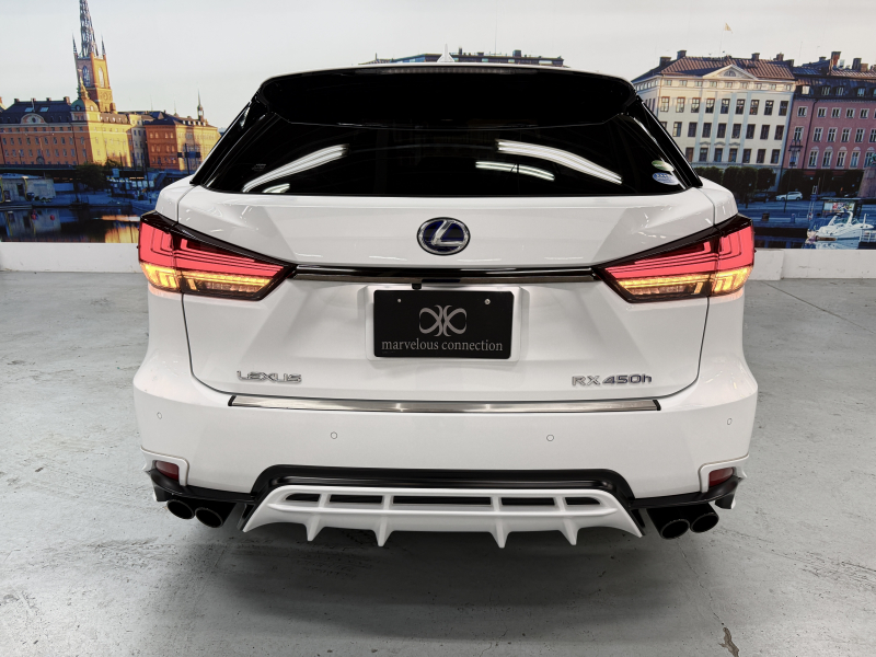 レクサス(US) RX 450h Fスポーツ 4WD　SR/マクレビ/本革/3眼LED/HUD/後期型/禁煙車/スポーツマフラー 中古車
