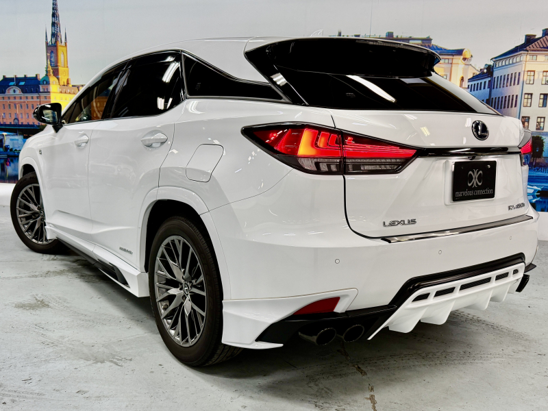 レクサス(US) RX 450h Fスポーツ 4WD　SR/マクレビ/本革/3眼LED/HUD/後期型/禁煙車/スポーツマフラー 中古車