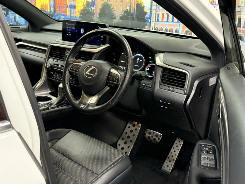 レクサス(US) RX 450h Fスポーツ 4WD　SR/マクレビ/本革/3眼LED/HUD/後期型/禁煙車/スポーツマフラー 中古車
